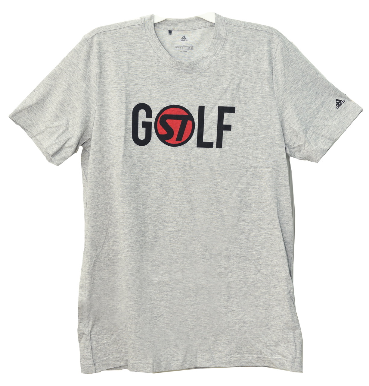 Stack&Tilt Golf Logo T Grey by Adidas - Stack & Tilt Golf Stack & Tilt Golf