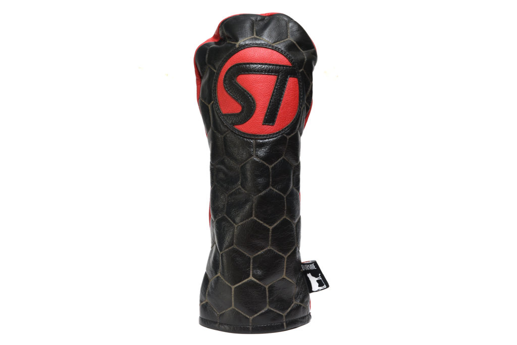 Stack & Tilt Golf Custom headcover - Black/Red by Dormie