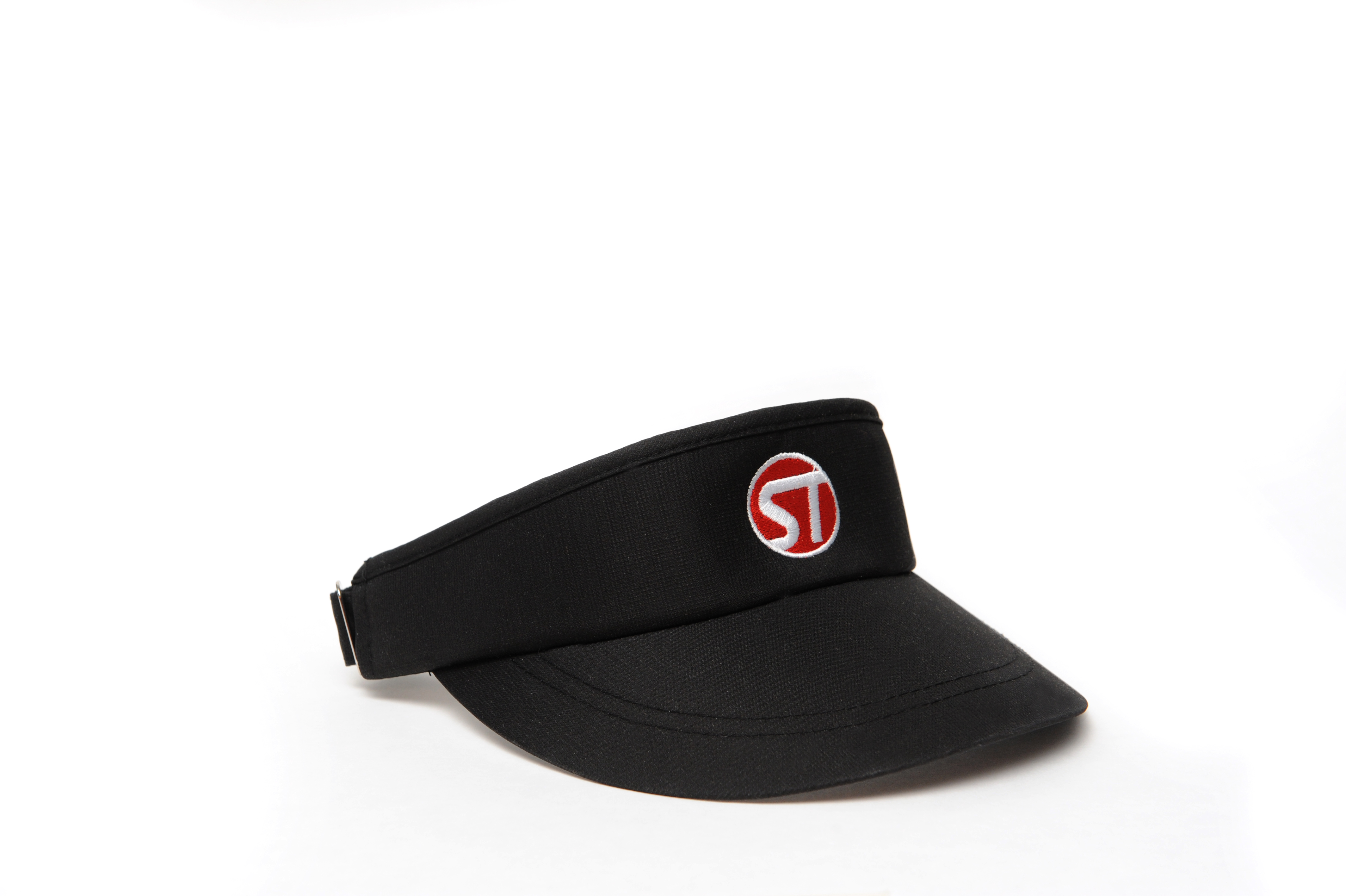 black golf visor