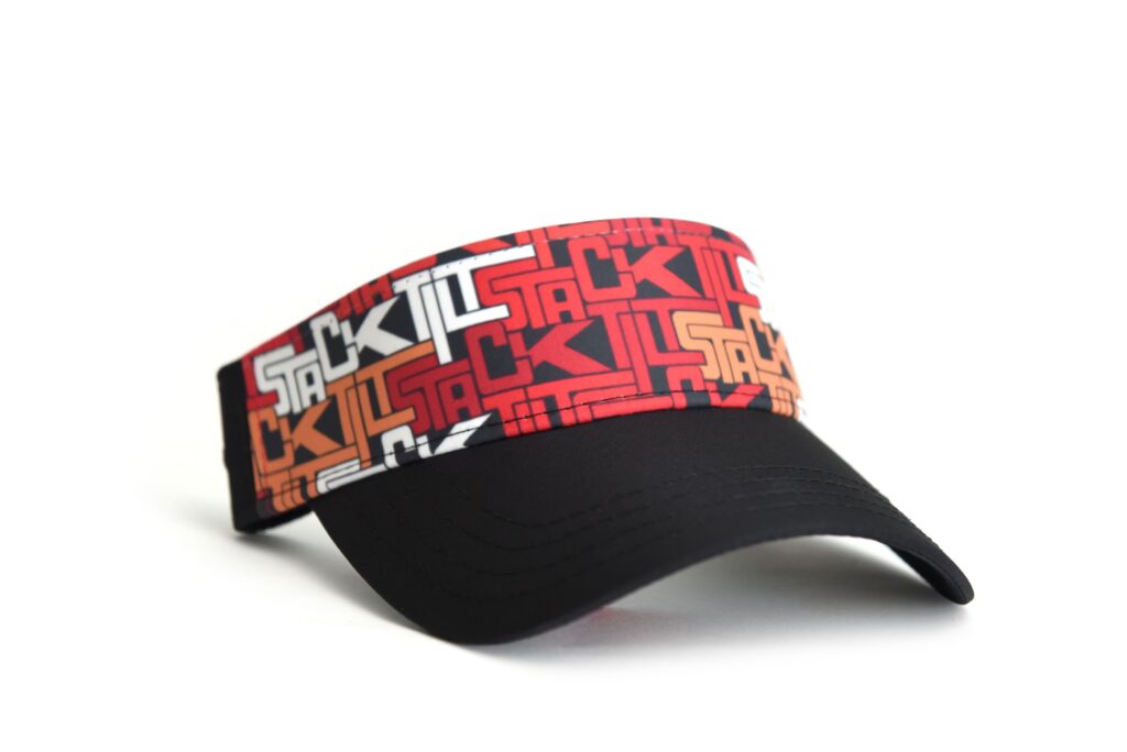 Stack&Tilt Graffiti Visor Orange/Black