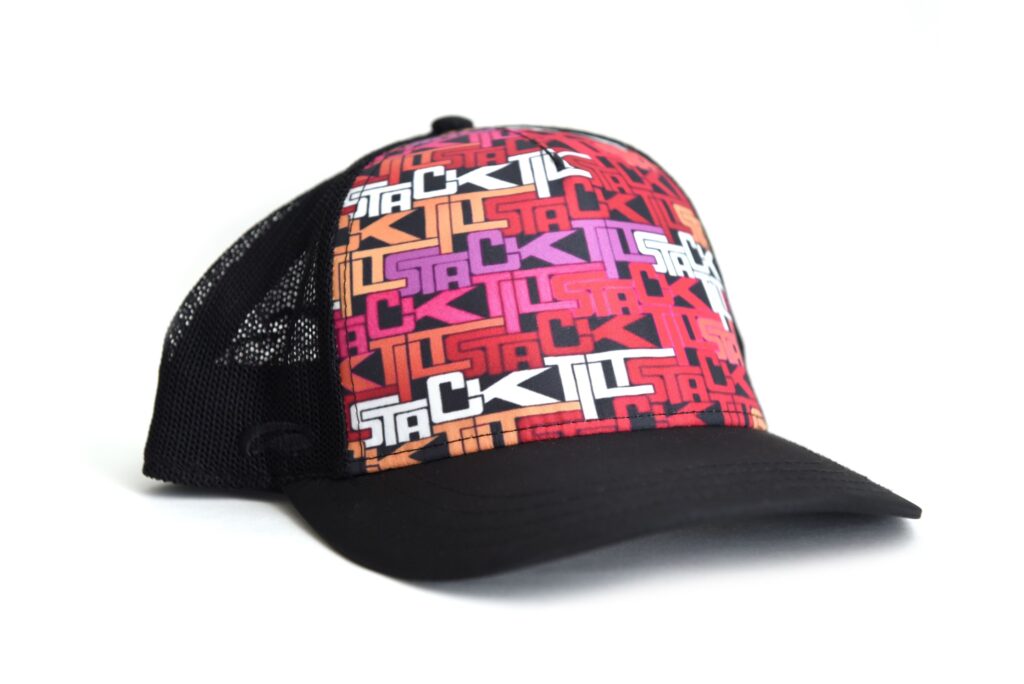 Stack&Tilt Graffiti Hat Magenta/Black