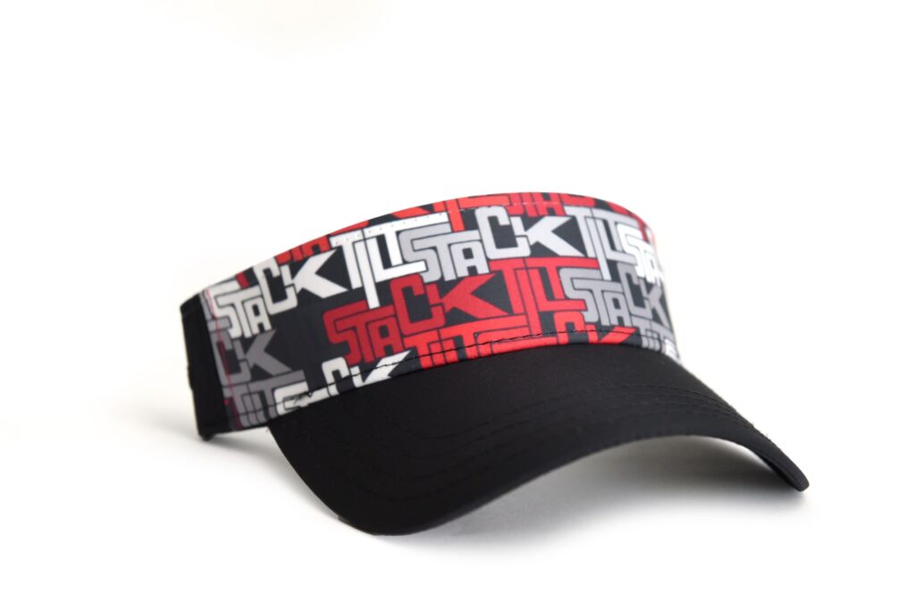 Stack&Tilt Graffiti Visor Grey/Black