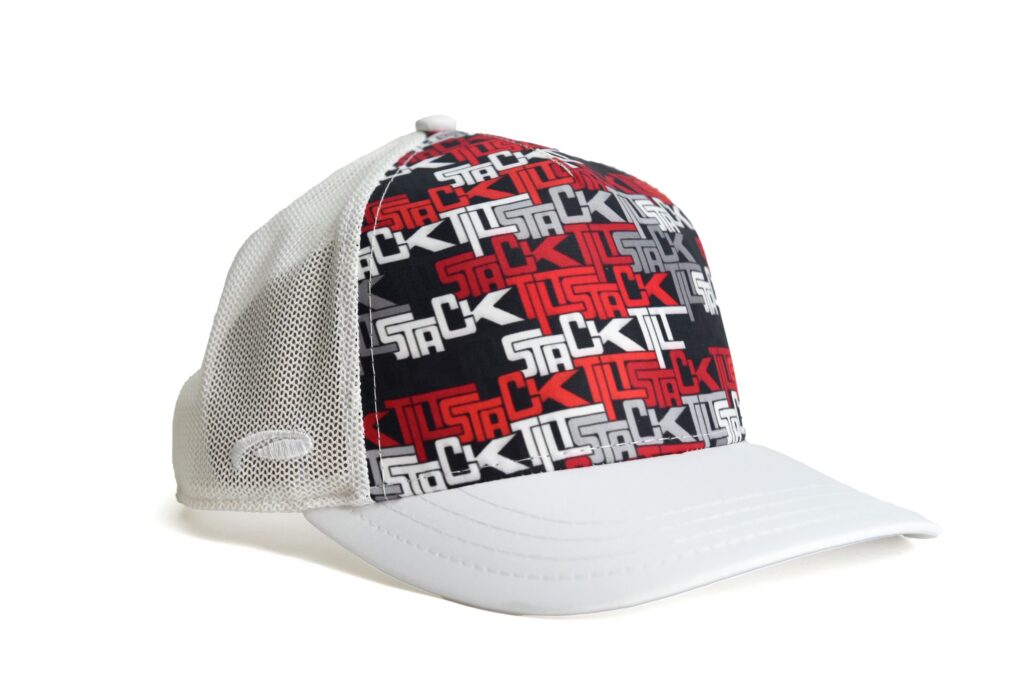 Stack&Tilt Graffiti Hat Grey/White
