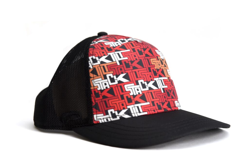 Stack&Tilt Logo Graffiti Hat Orange/Black