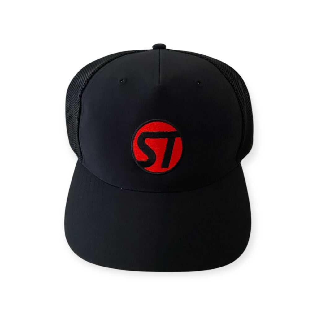Stack&Tilt Black Mesh Hat by Adidas