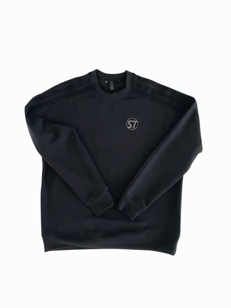 Stack&Tilt Black Pullover by Adidas